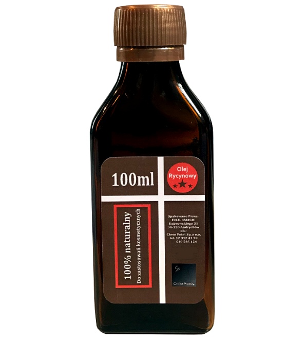 olej rycynowy w butelce 100 ml